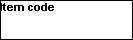 Item code